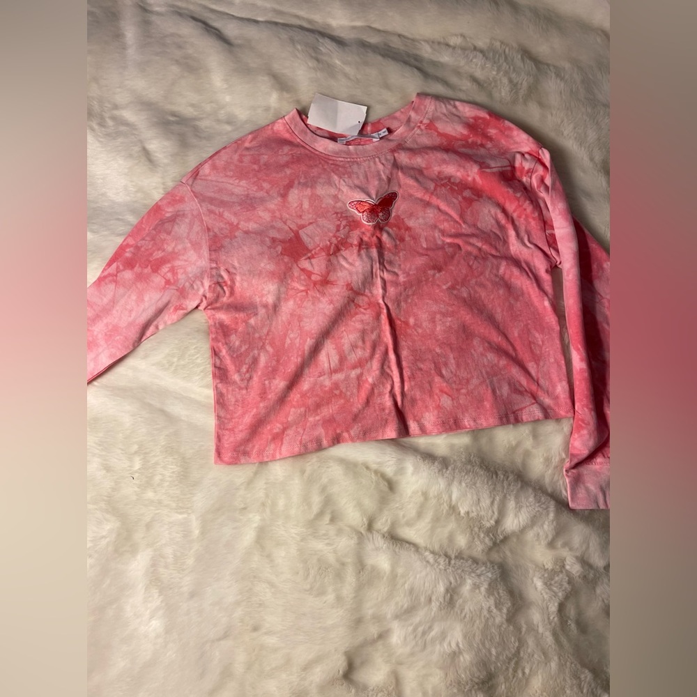PINK butterfly shirt